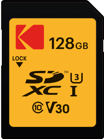 Carte micro SD 128GO Kodak UHS-I U3 V30 A1 Ultra Performance