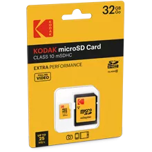 KODAK microSD EXTRA PERFORMANCE Class 10