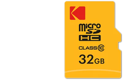 KODAK microSD EXTRA PERFORMANCE Class 10