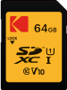 KODAK SD PREMIUM PERFORMANCE Class 10 UHS-I U1 V10 64GB